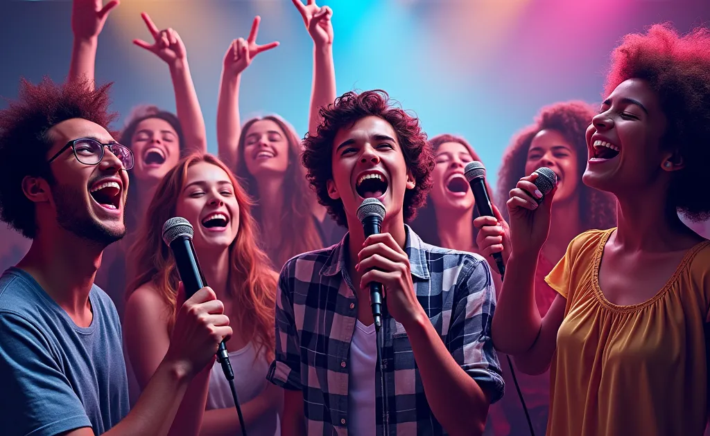 karaoke para alugar na Vila mariana - ilustração