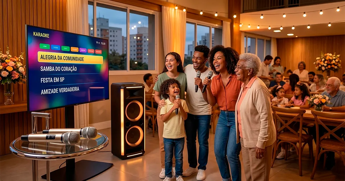 Karaokê para Confraternização em São Paulo