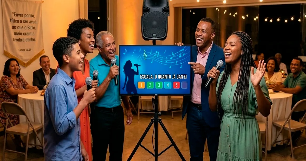 Karaokê para Festa Gospel em SP