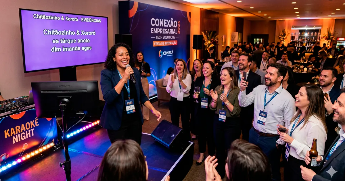 Karaokê para Evento Corporativo em SP