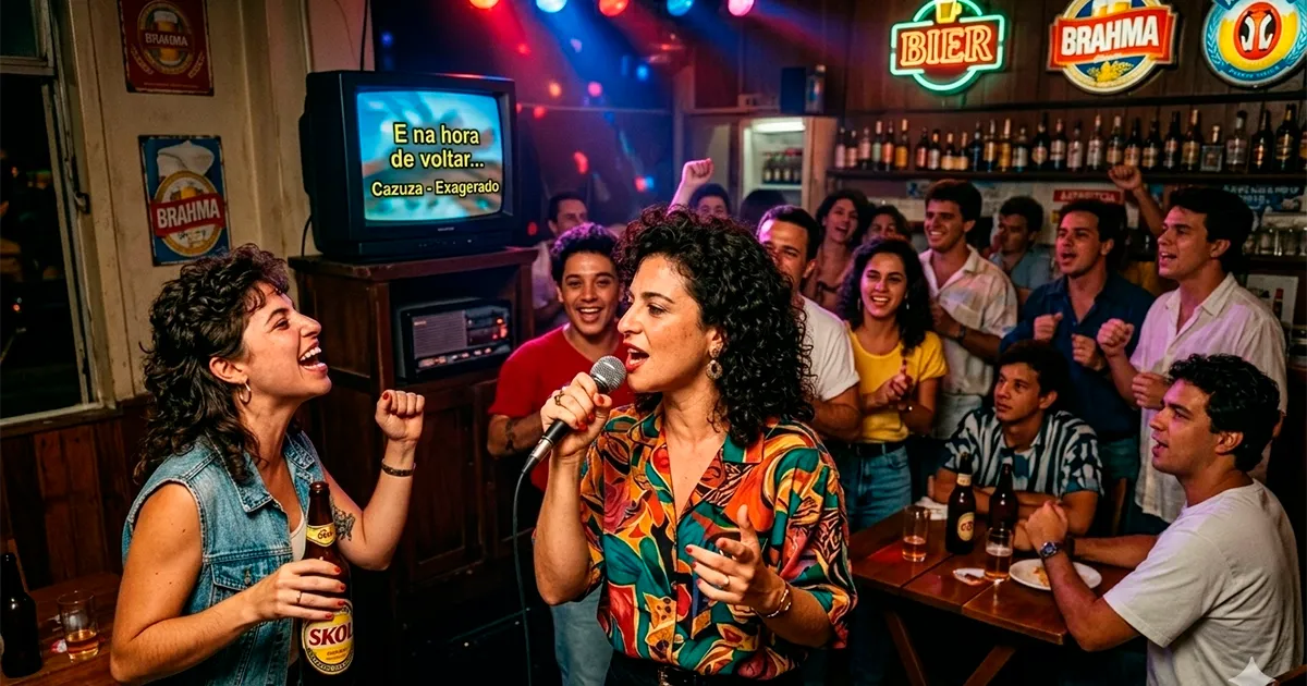 karaokê no brasil Decada de 1990