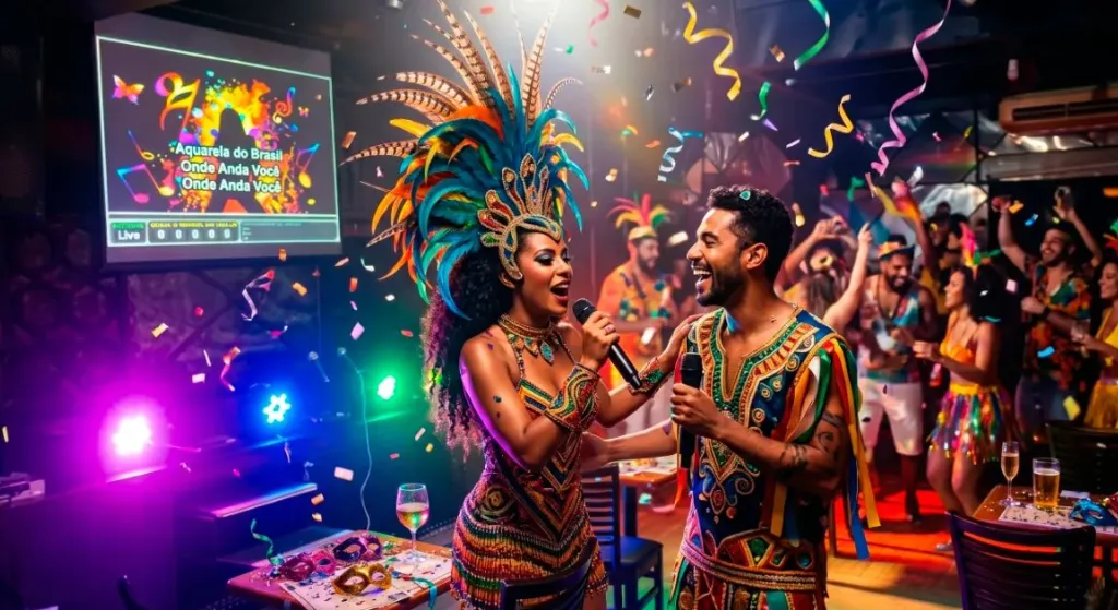 Karaokê para o Carnaval: Marchinhas, Samba e Axé para a Folia